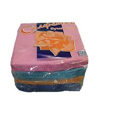 Салфетки (24х24) (100) Радуга 1/50