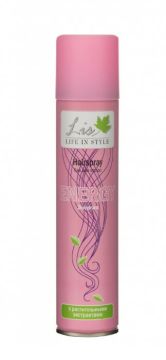 Лак для волос 200мл LIS Энергия сильной фиксации с растит. экстрактами Сибиар 1/24