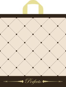 Пакет с петлевой ручкой (42х46)-95 Перфекто ШикТико 25/300