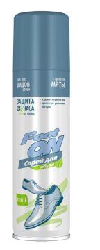 Дезодорант для обуви с ароматом мяты 153 мл FootON Сибиар 1/24