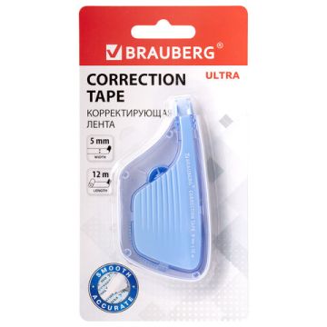 Корректирующая лента 5мм х 12м BRAUBERG ULTRA 1/12/144