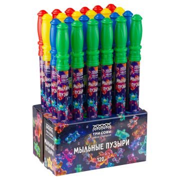 Мыльные пузыри 120мл Три Совы 1/24/96