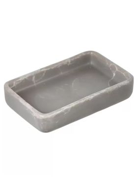 Мыльница настольная керамика Серый камень СЕ2548АА-SD 1/1