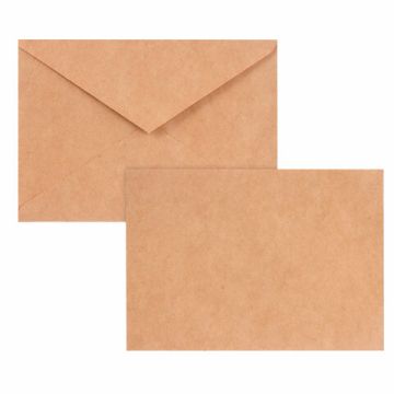 Конверты С6 114х162мм КРАФТ клей 90г/м2 треугольный клапан BRAUBERG 50/1000 