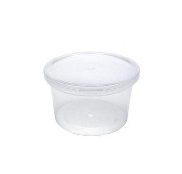 Банка 0,5л d-112 б/кр прозрачная Д-Полимер (крышка 444673) 400/400