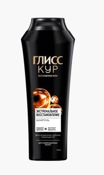 Шампунь ГлиссКур 400мл Экстрим восстановление 1/12