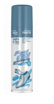 Дезодорант для обуви с антимикробной защитой 153 мл FootON Сибиар 1/24