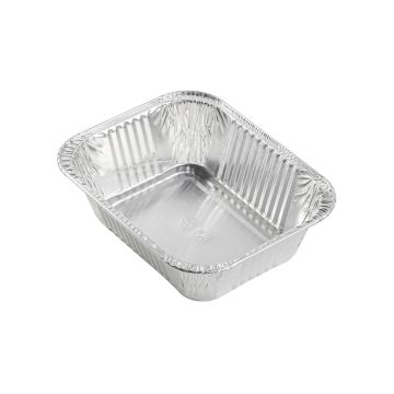 Касалетка алюминиевая 125х98х35/90х68мм 250мл G-край (крышка 437624) 50/1200