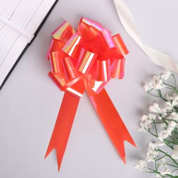 Бант-шар 3см перламутровый красный 30/30