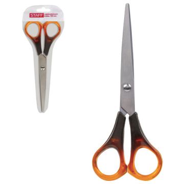 Ножницы 160мм метал европодвес в чехле Staff 1/12/240 