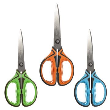 Ножницы 190мм метал разноцветные вставки европодвес Ultra Color Brauberg 1/12 