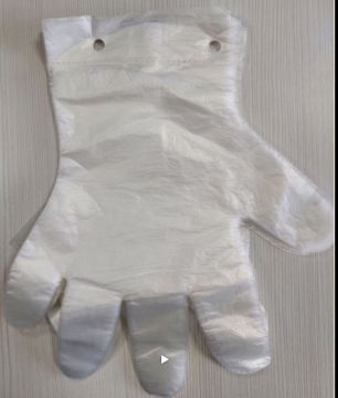 Перчатки одноразовые полиэтиленовые ПНД на подвесе календарь M 50/5000 