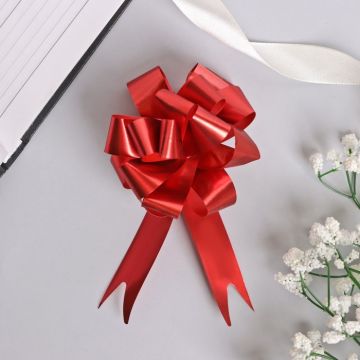 Бант-шар 1,8см Классика красный 50/50