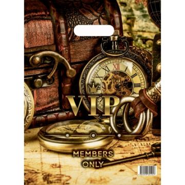 Пакет с вырубной ручкой (30х40)-40 Vip 100/1000