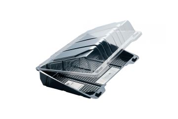 Контейнер с крышкой ПЭТ (220х130х45) ДК-22/13 UPAX-UNITY двухцветный 200/200 