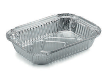Касалетка алюминиевая 322х255х51/272х212мм 3180мл L-край (крышка 448462) 25/200