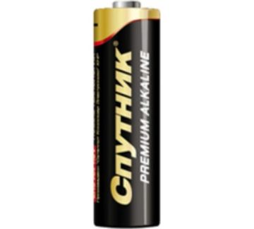 Элемент питания Спутник ААА Premium Alkaline LR03/20В на картоне 1/20/240