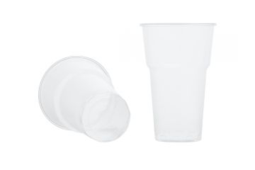 Стакан одноразовый ПП 0,5л прозрачный Премиум UPAX-UNITY 50/1000 