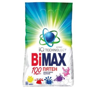 Порошок стиральный Бимакс 6кг Автомат 100 пятен 1/2