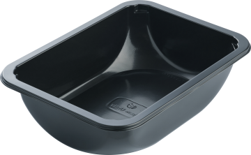 Лоток под запайку 187х137х50 черный ПП UPAX-UNITY 40/480 