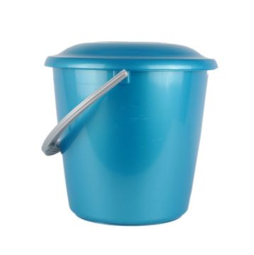 Ведро 10л с крышкой 2 сорт 