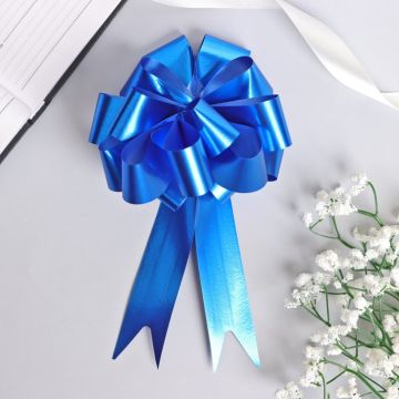 Бант-шар 3см синий 30/30
