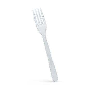 Одноразовая Вилка 180мм прозрачная Премиум 50/1500