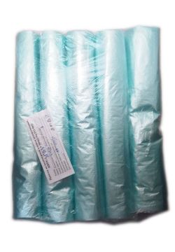 Пакет фасовочный рул (28х40)-9 (85шт) бирюзовый Унипак (5 рул) 1/10