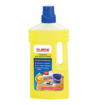 Средство жидкое 1л для мытья пола LAIMA PROFESSIONAL Цитрусовый микс 1/12