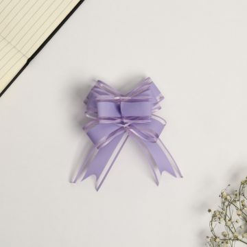 Бант-бабочка 3см лавандовый 10/10