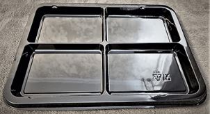 Блюдо ПЭТ дно 4 секц.(360х250х25) +крышка (360х250х63) New Box 80/80 (клиент)