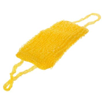 Мочалка для тела вязаная двусторонняя ручная (арт 026) 1/120