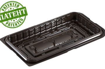 Емкость торт СпТ-2413Д2 (240х130х23) Д Пакград 350/350 