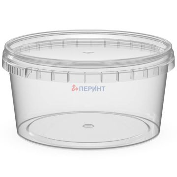 Банка 0,385 d-122 б/кр прозрачная Перинт 540/270