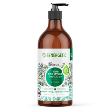 Гель для душа 750 мл SYNERGETIC сандал и ягода можжевельника 1/6