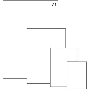 Ватман А1 610х860мм плотность 200 г/м2 ГОЗНАК 50/50