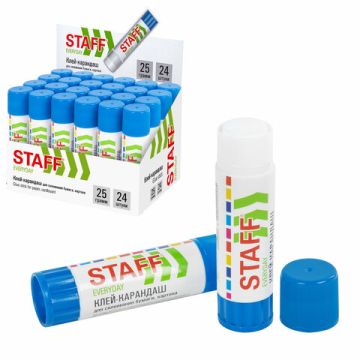 Клей-карандаш 25г STAFF Everyday 1/24