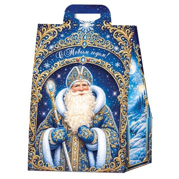 НГ Коробка до 2,0кг 230х100х330 Ледяная изба 1/80
