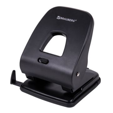 Дырокол на 40листов металлопластик черный SX-40 Brauberg 1/18