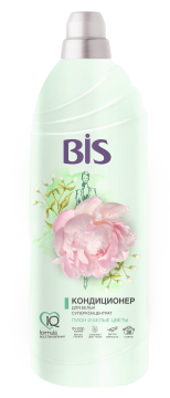 Кондиционер для белья 900мл концентрат BIS Пион и белые цветы 1/6