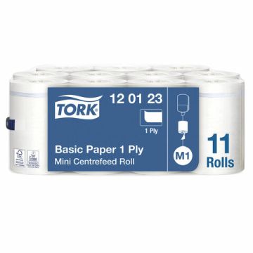Бумага протирочная TORK (Система М1) 120м 1-слойная 1/11