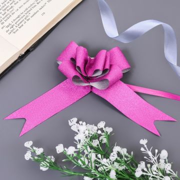 Бант-бабочка 3см фуксия 10/10