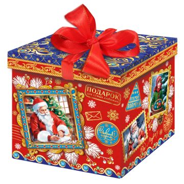 НГ Коробка Торжество до 1,1 кг 140х140х150 1/60