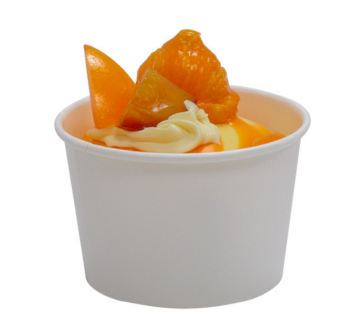 Креманка бумажная 250мл d-93мм белая 50/800