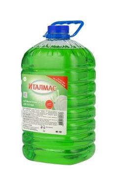 Средство жидкое для мытья посуды 4л Антибактериальный  Италмас 1/4
