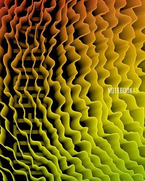 Тетрадь 48л А5 клетка скоба мел картон Mishmash Хатбер 1/80