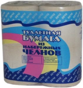 Туалетная бумага быт  Набережные Челны втулка (4шт) 1/12