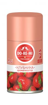 Картридж аэрозольный 250мл Do-re-mi Premium Клубника со сливкам Сибиар 1/12 