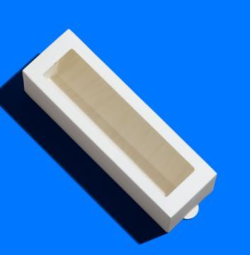 Коробка для макарун с окном 180х55х55мм белая OSQ MB 6 50/300 Коробка для макарун с окном 180х55х55мм белая OSQ MB 6 50/300