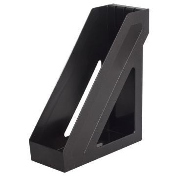 Лоток вертикальный для бумаг 265х100х285мм черный Basic Brauberg 1/12